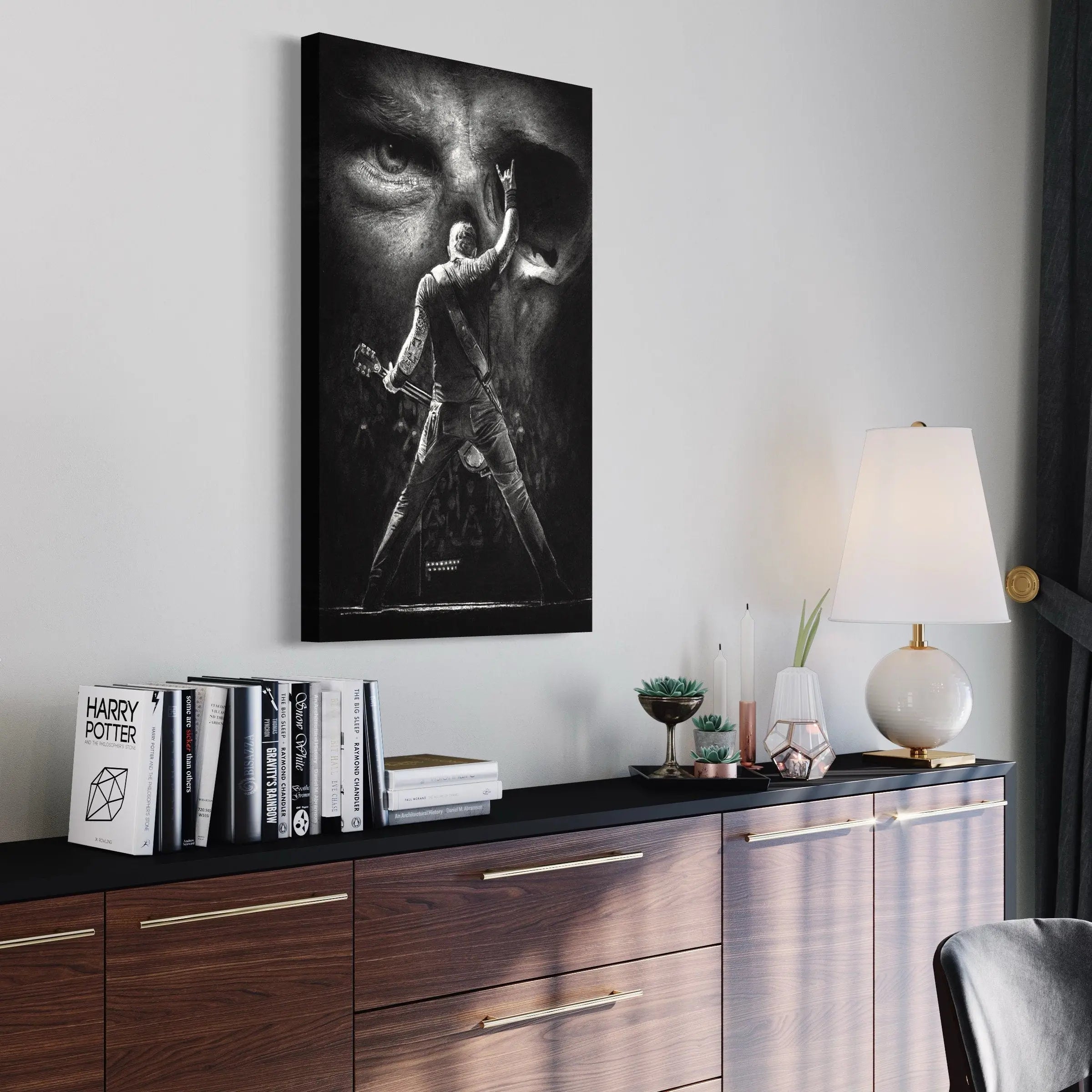 James Hetfield - Metallica Canvas Wall Art | Poster Print - Canvastoria