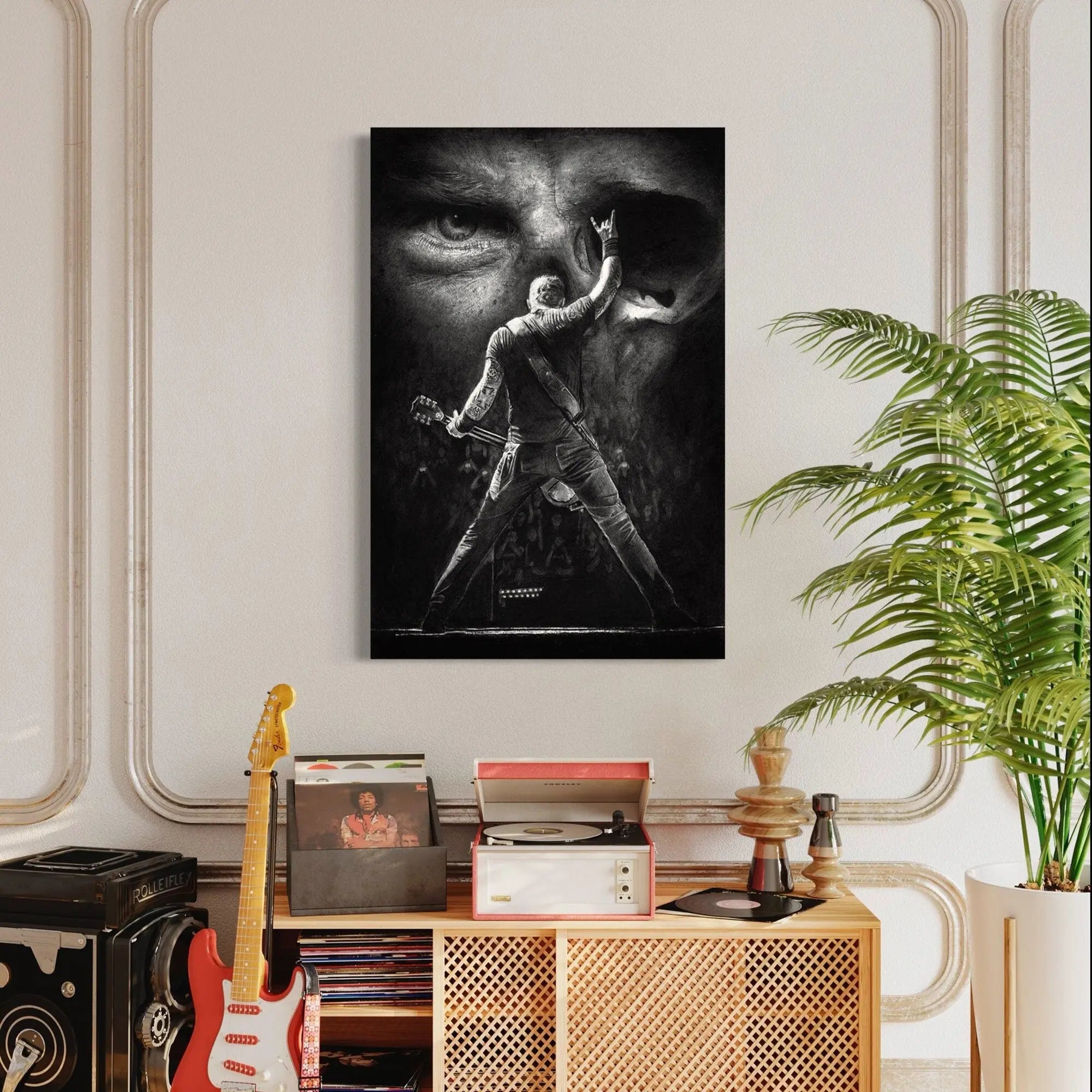 James Hetfield - Metallica Canvas Wall Art | Poster Print - Canvastoria