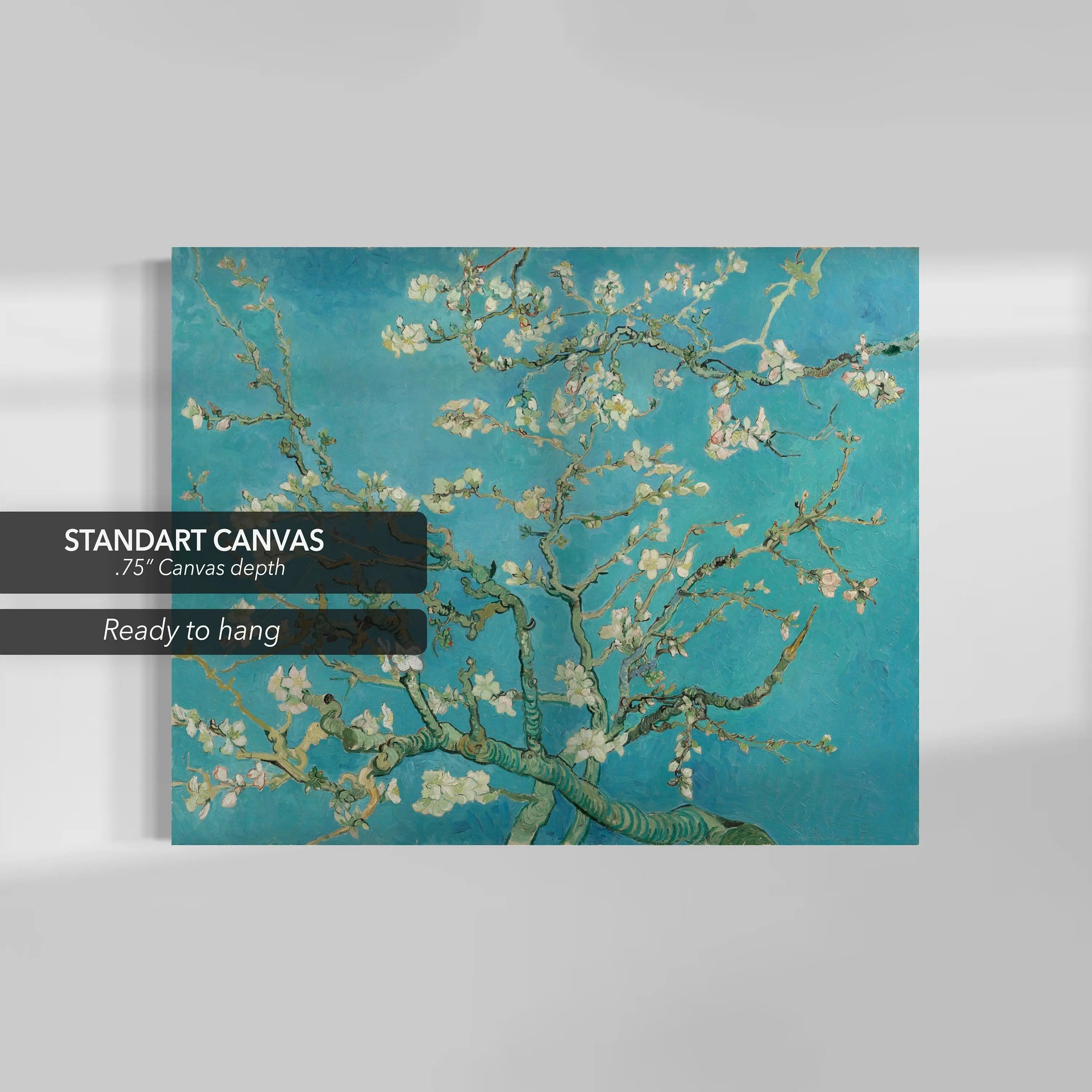 Vincent van Gogh 'Almond Blossom' 1890 Canvas Wall Art | Poster Print Canvastoria