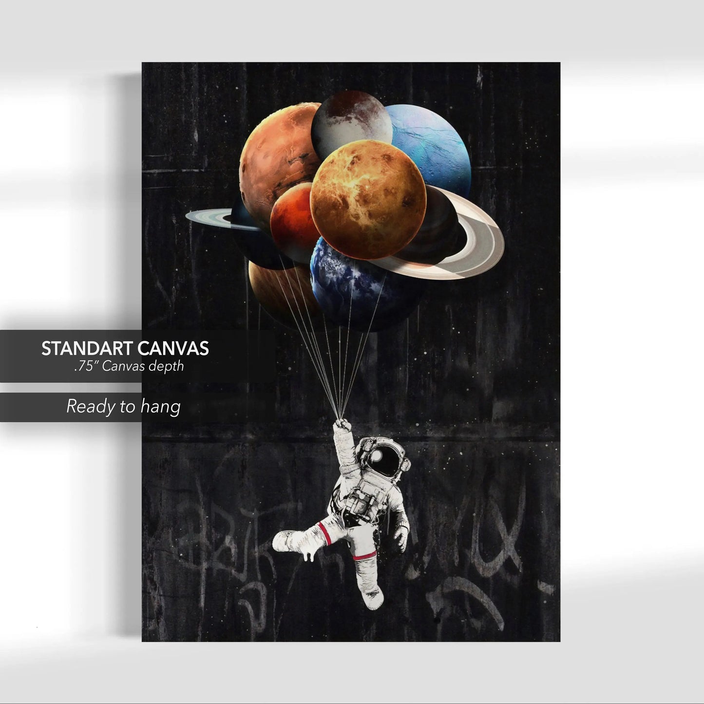 Astro 'Stars The Limit' Canvas Wall Art | Poster Print - Canvastoria