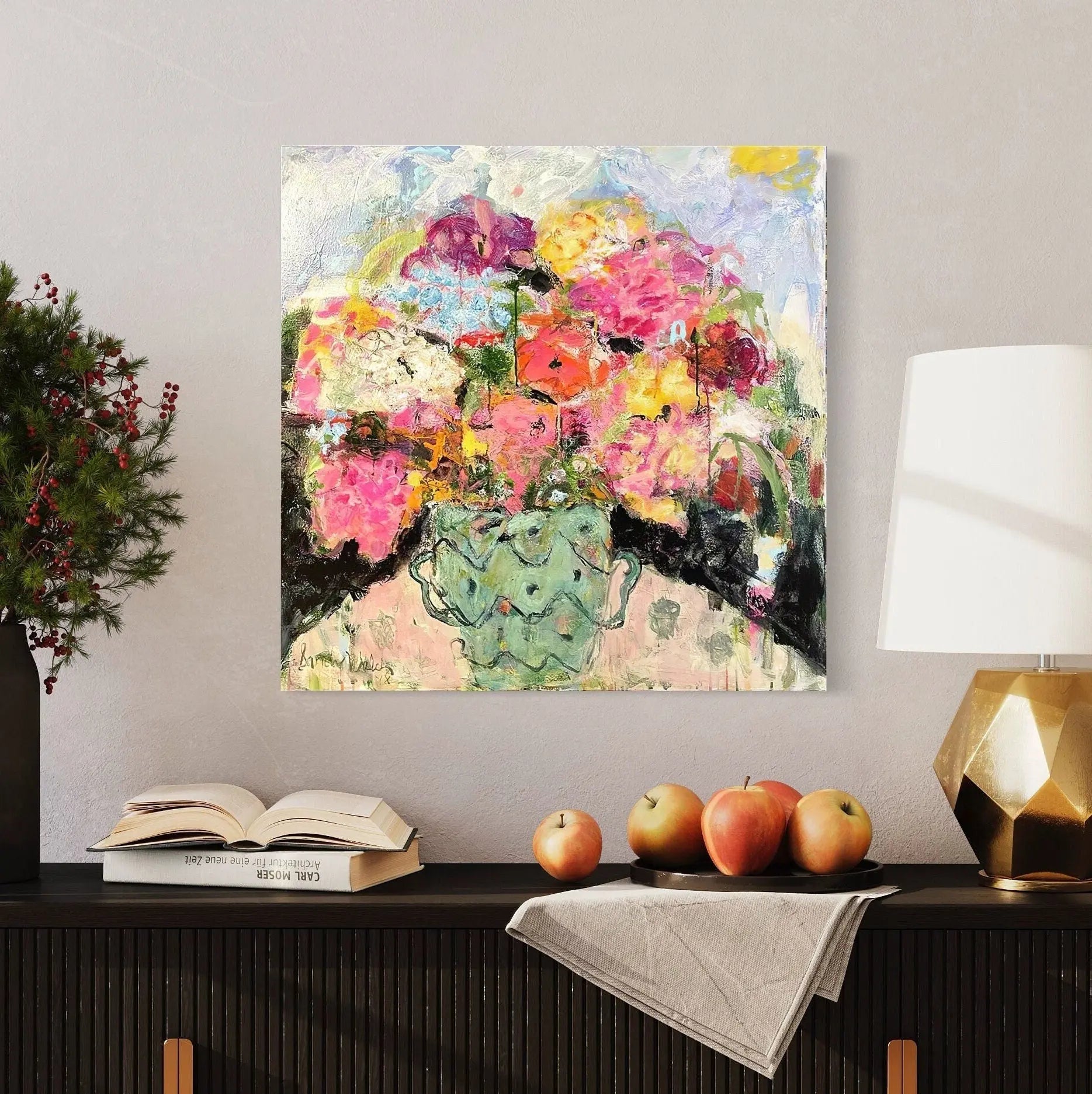 Henri Sandy Welch ‘With Love’ Canvas Wall Art | Poster Print Canvastoria