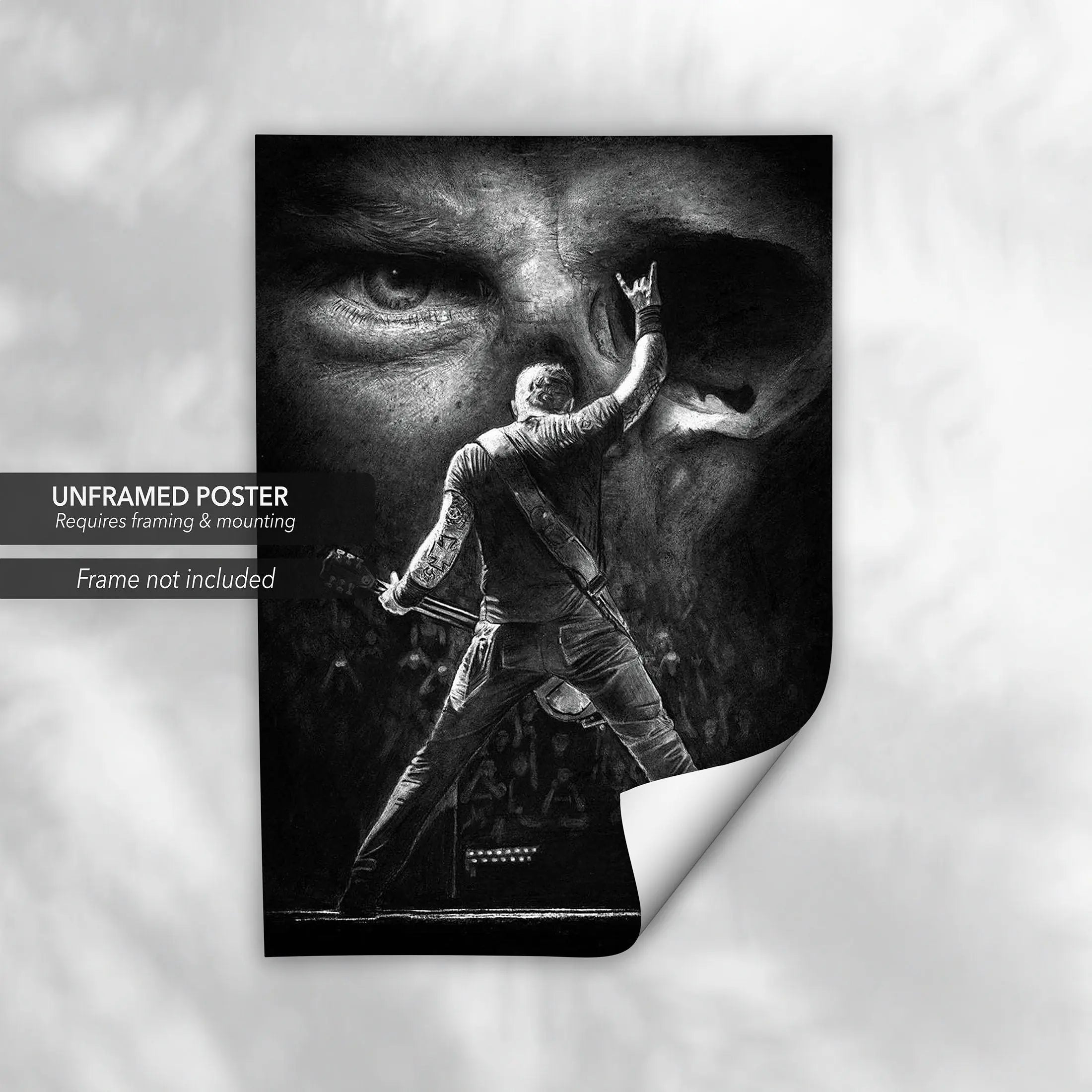 James Hetfield - Metallica Canvas Wall Art | Poster Print - Canvastoria
