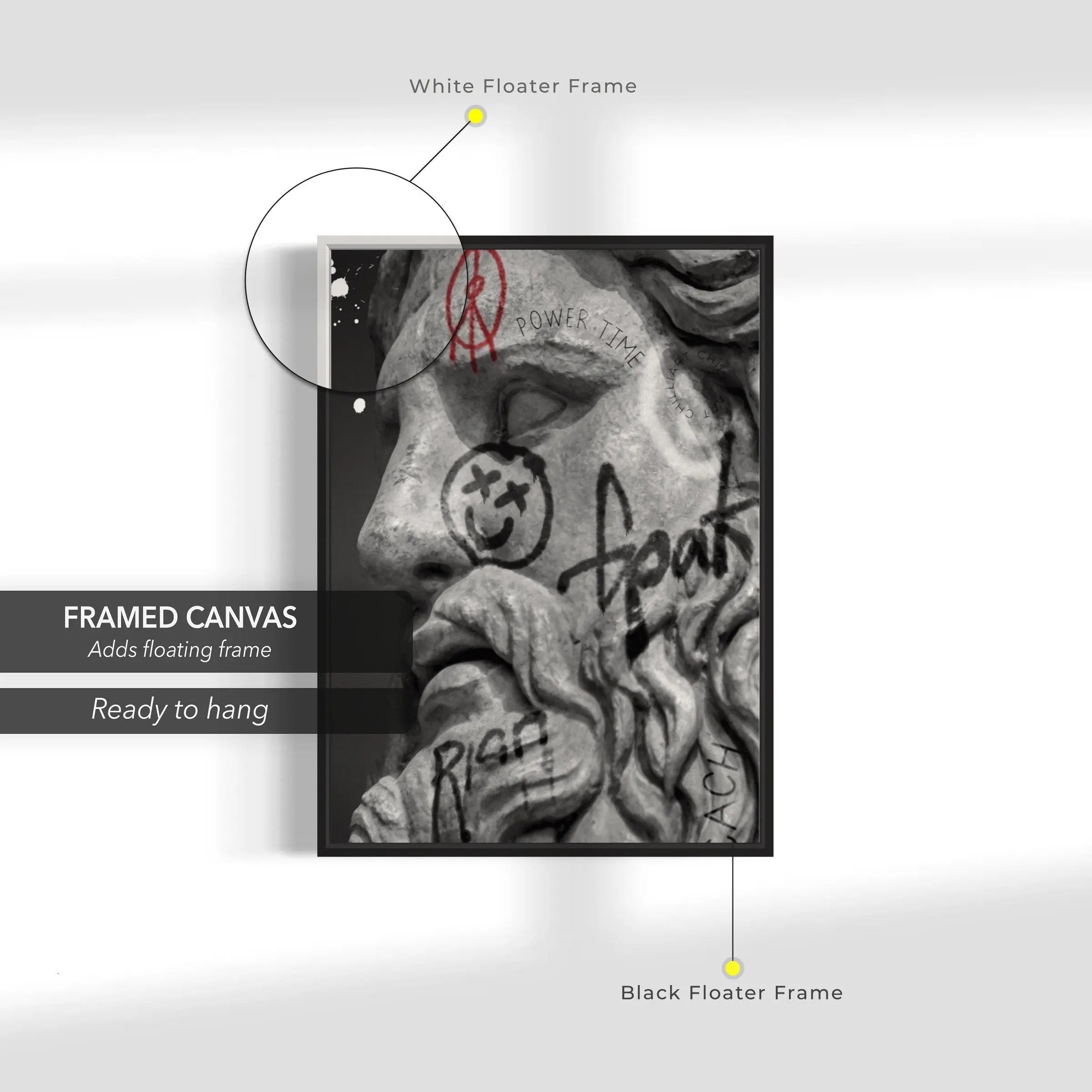 Michelangelo ‘The Creation of Adam’ Canvas Wall Art | Poster Print - Canvastoria