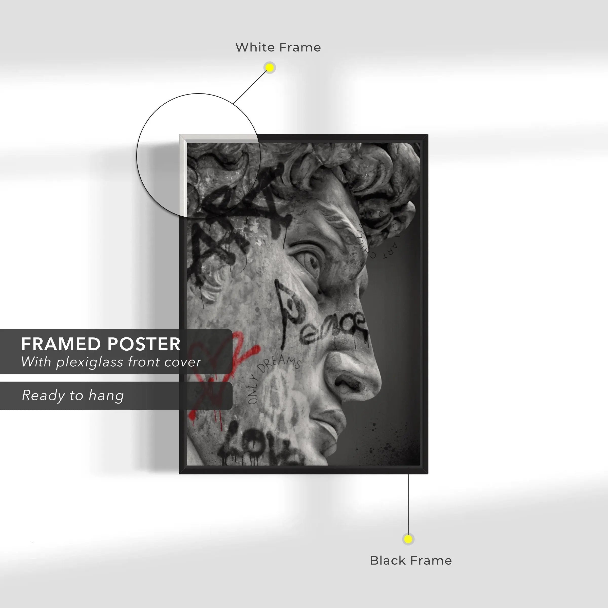 Michelangelo ‘The Creation of Adam’ Canvas Wall Art | Poster Print - Canvastoria