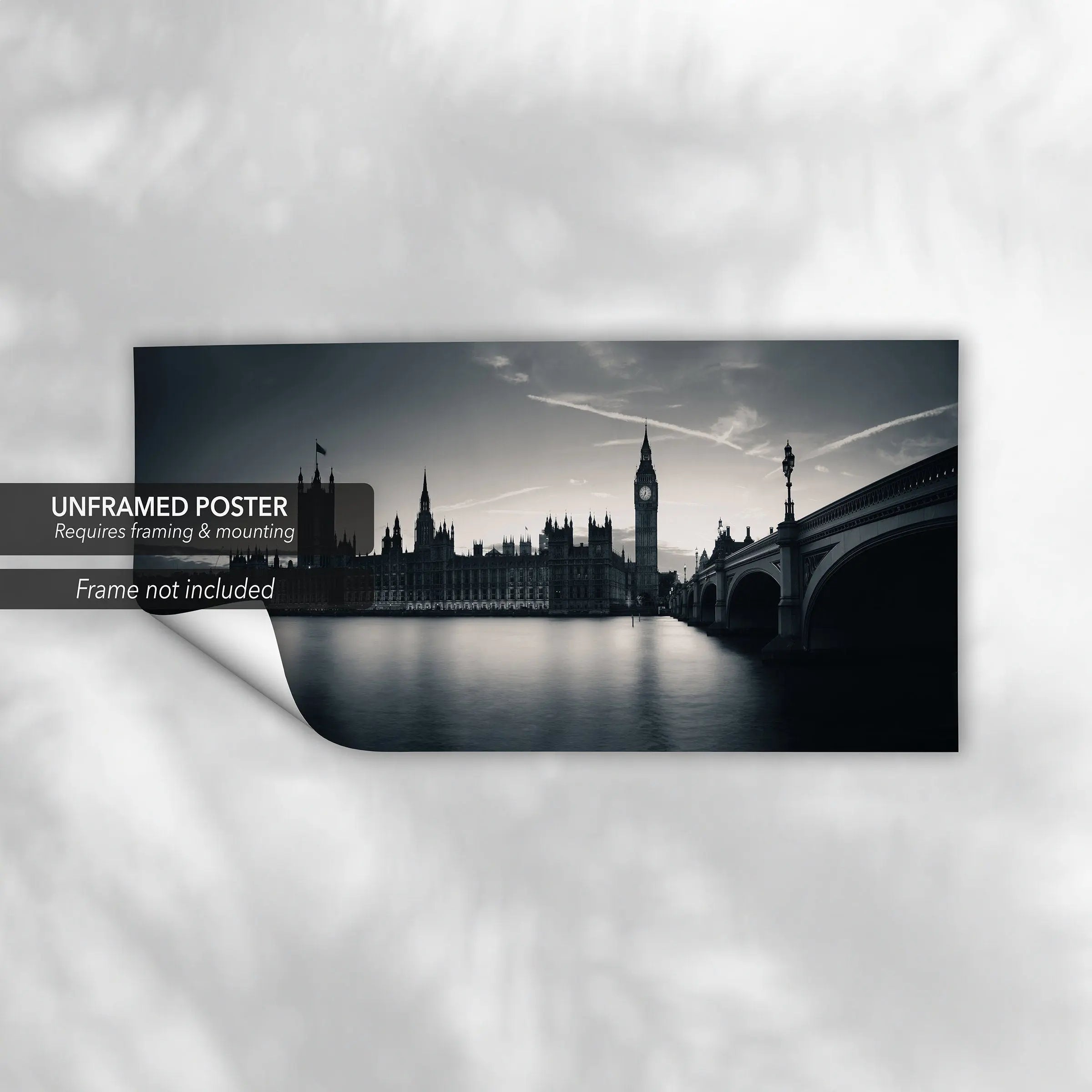 London City Panorama Skyline Canvas Wall Art | Poster Print Canvastoria
