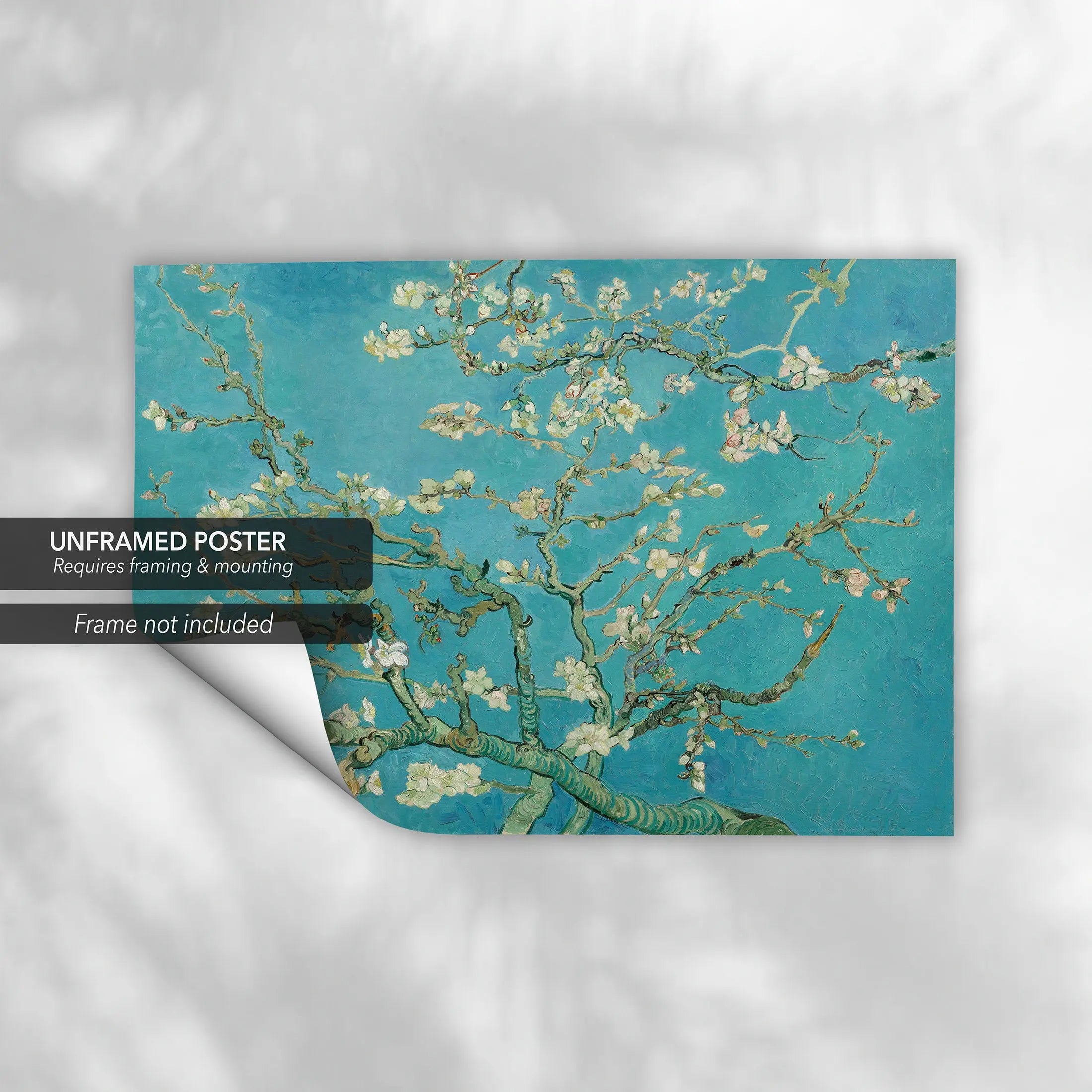 Vincent van Gogh 'Almond Blossom' 1890 Canvas Wall Art | Poster Print Canvastoria