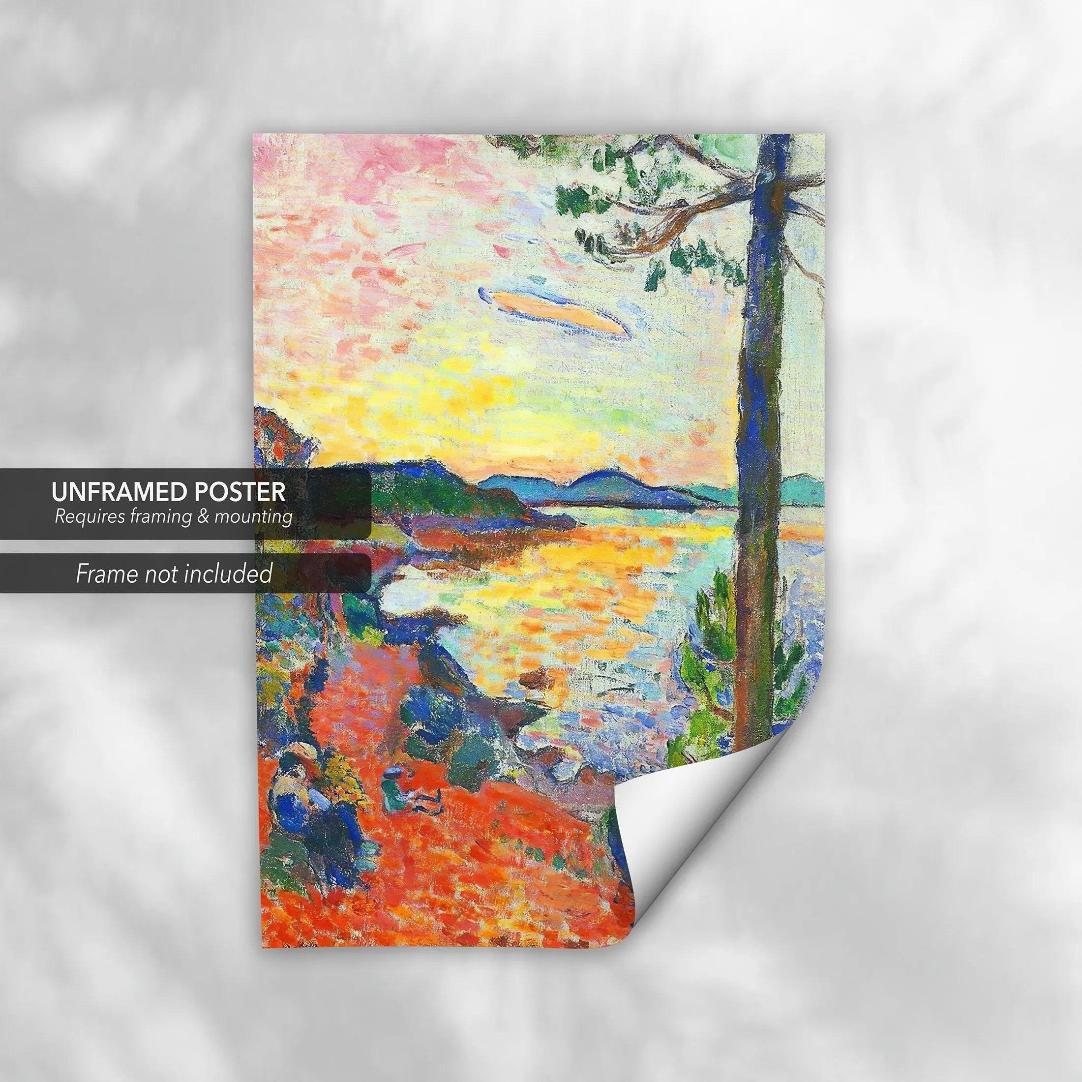 Henri Matisse 'The Gulf of Saint Tropez' Canvas Wall Art | Poster Print - Canvastoria