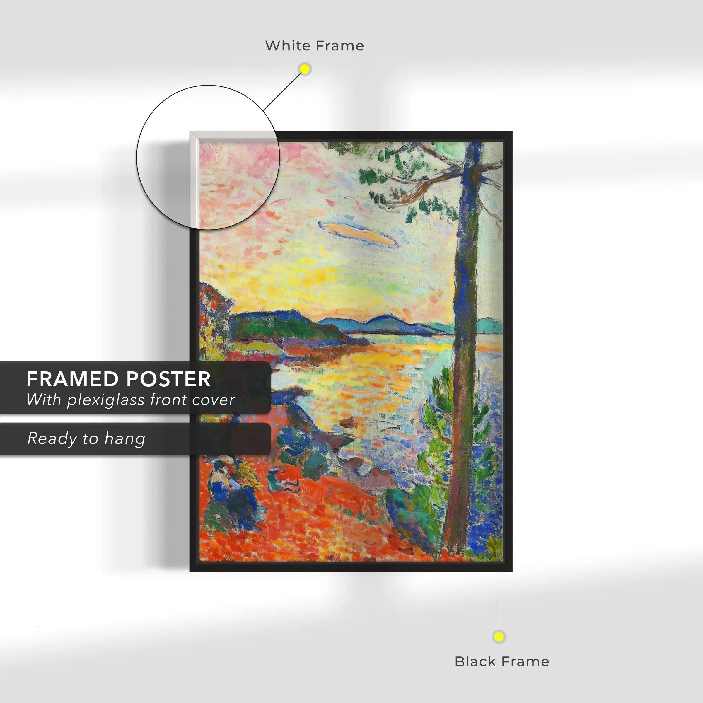 Henri Matisse 'The Gulf of Saint Tropez' Canvas Wall Art | Poster Print - Canvastoria