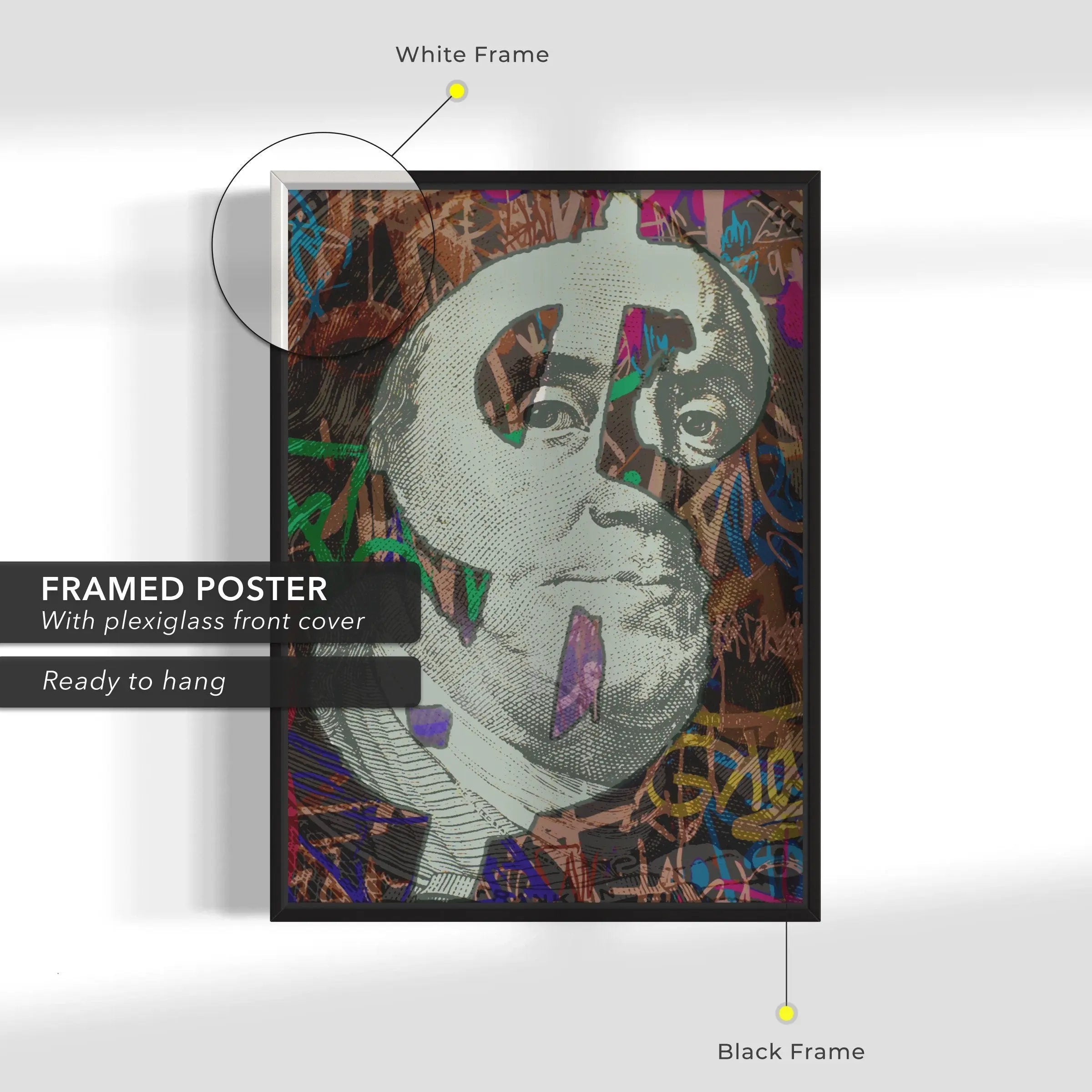 Benjamin Money Boss Canvas Wall Art | Poster Print Canvastoria