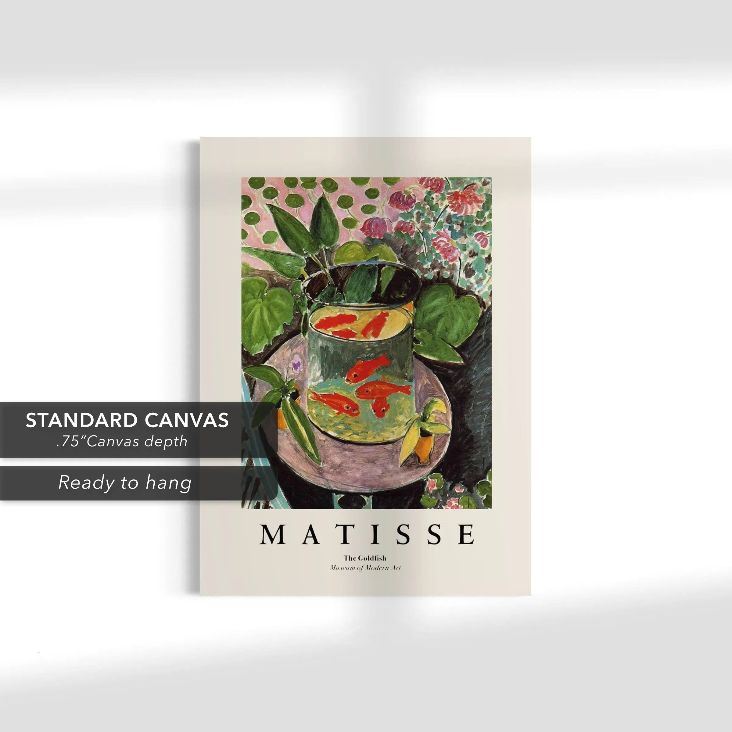 Henri Matisse The Goldfish Canvas Art | Poster Print - Canvastoria