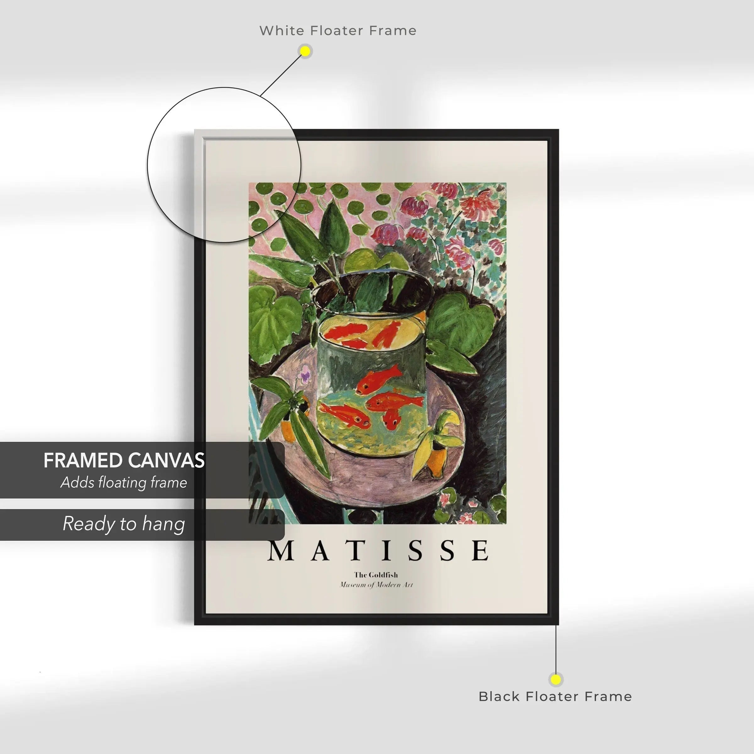 Henri Matisse The Goldfish Canvas Art | Poster Print - Canvastoria