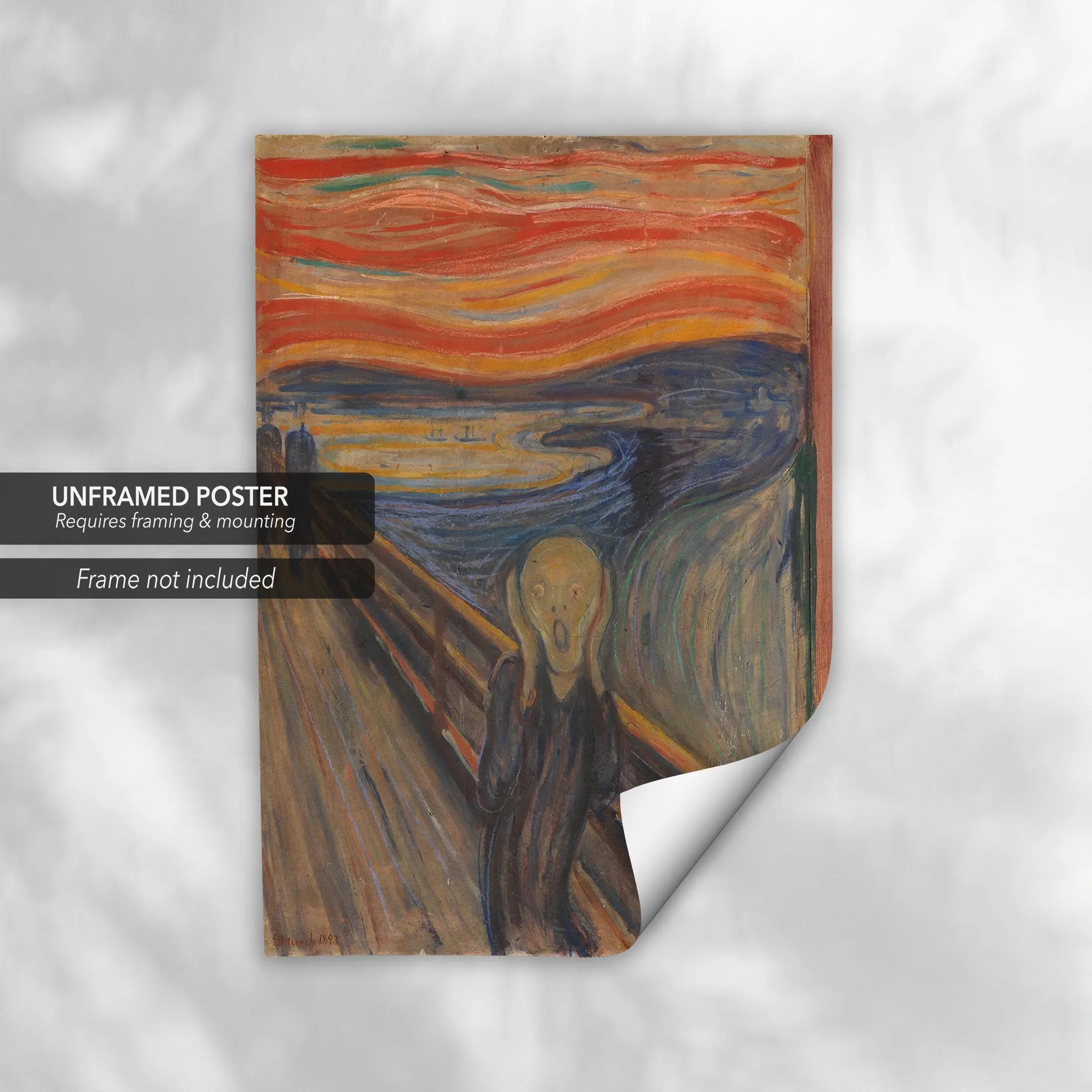 The Scream, 1893 Canvas Art | Poster Print - Canvastoria