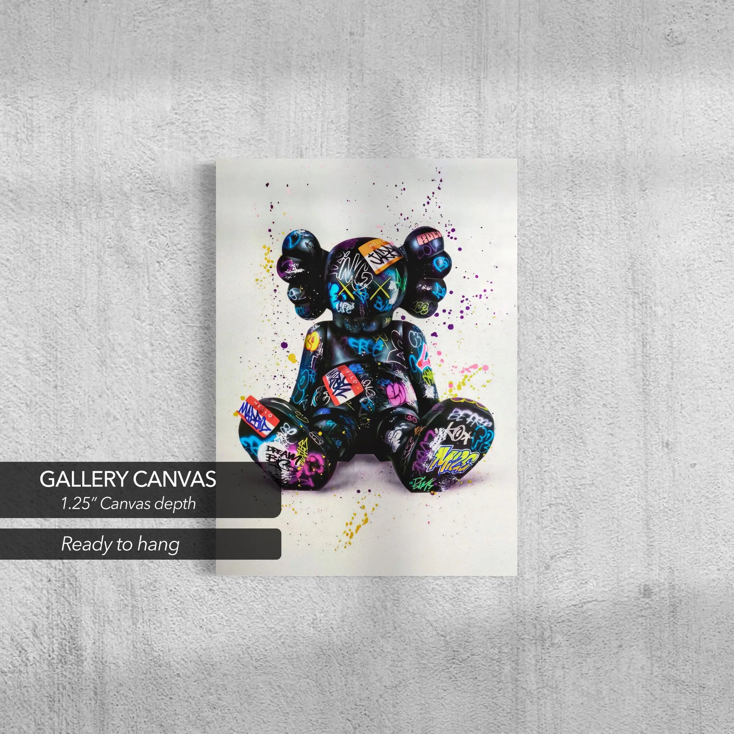 Kaws Holiday Taipei Canvas Art | Poster Print