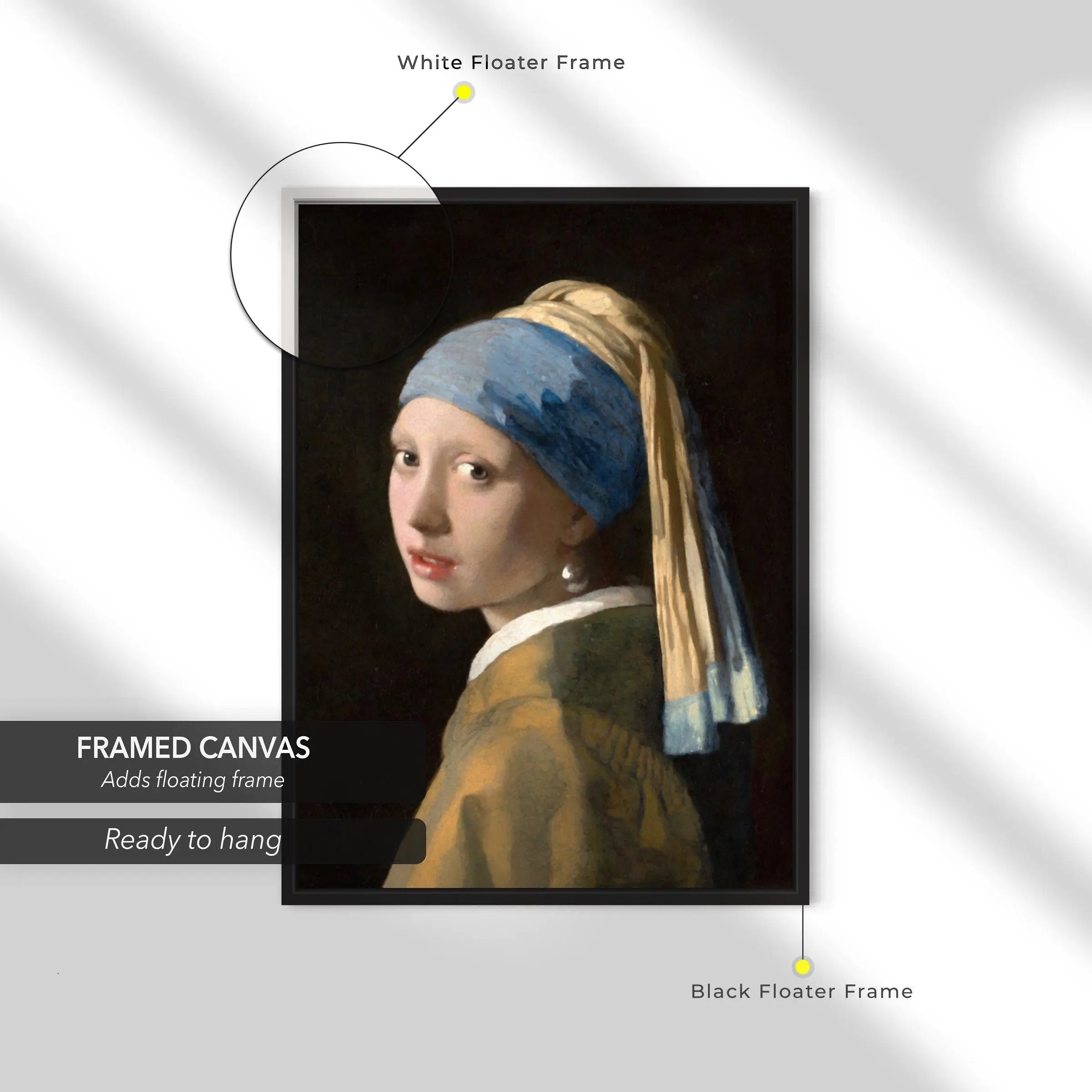 The Girl with a Pearl Earring Canvas Art | Poster Prints - Canvastoria