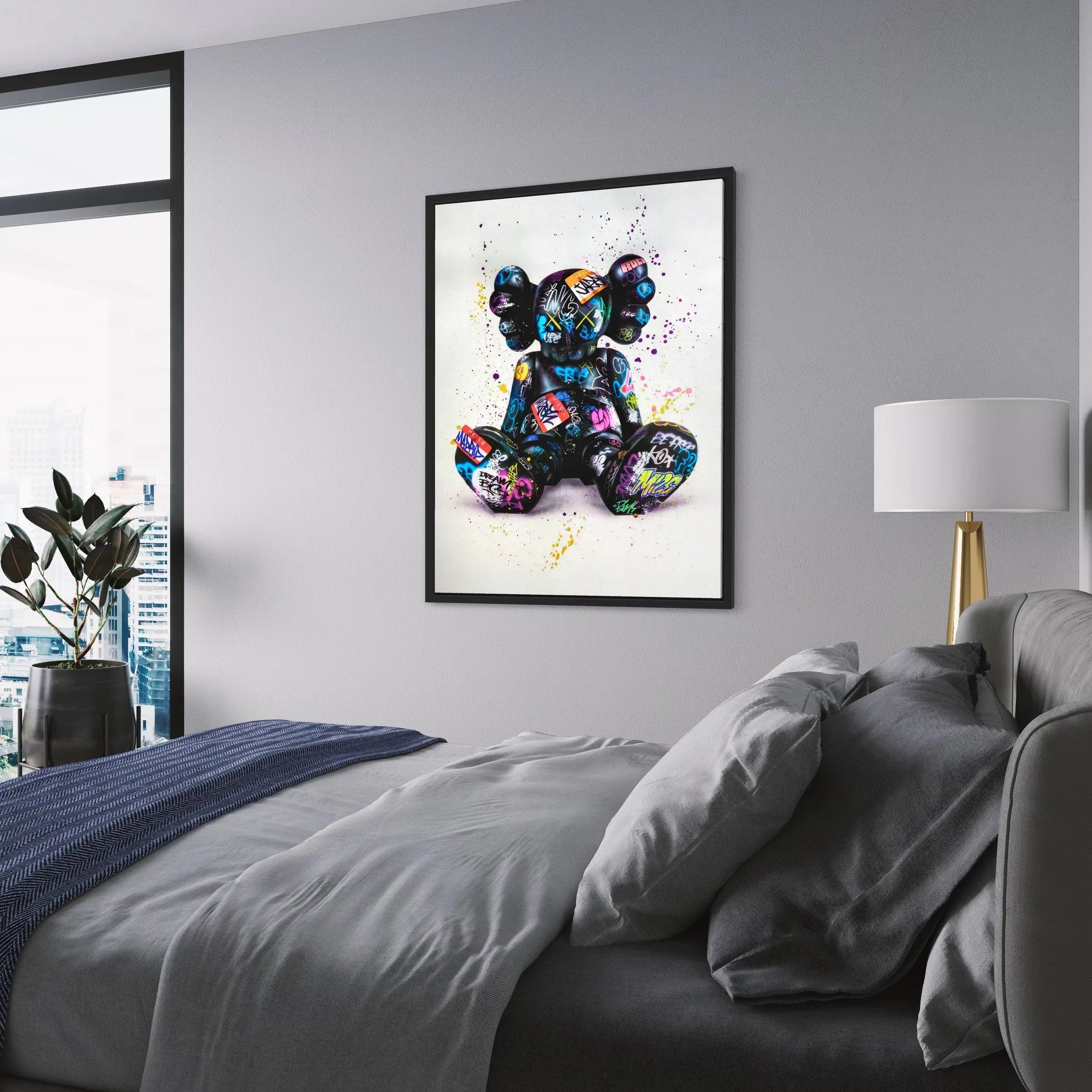 Kaws Holiday Taipei Canvas Art | Poster Print - Canvastoria