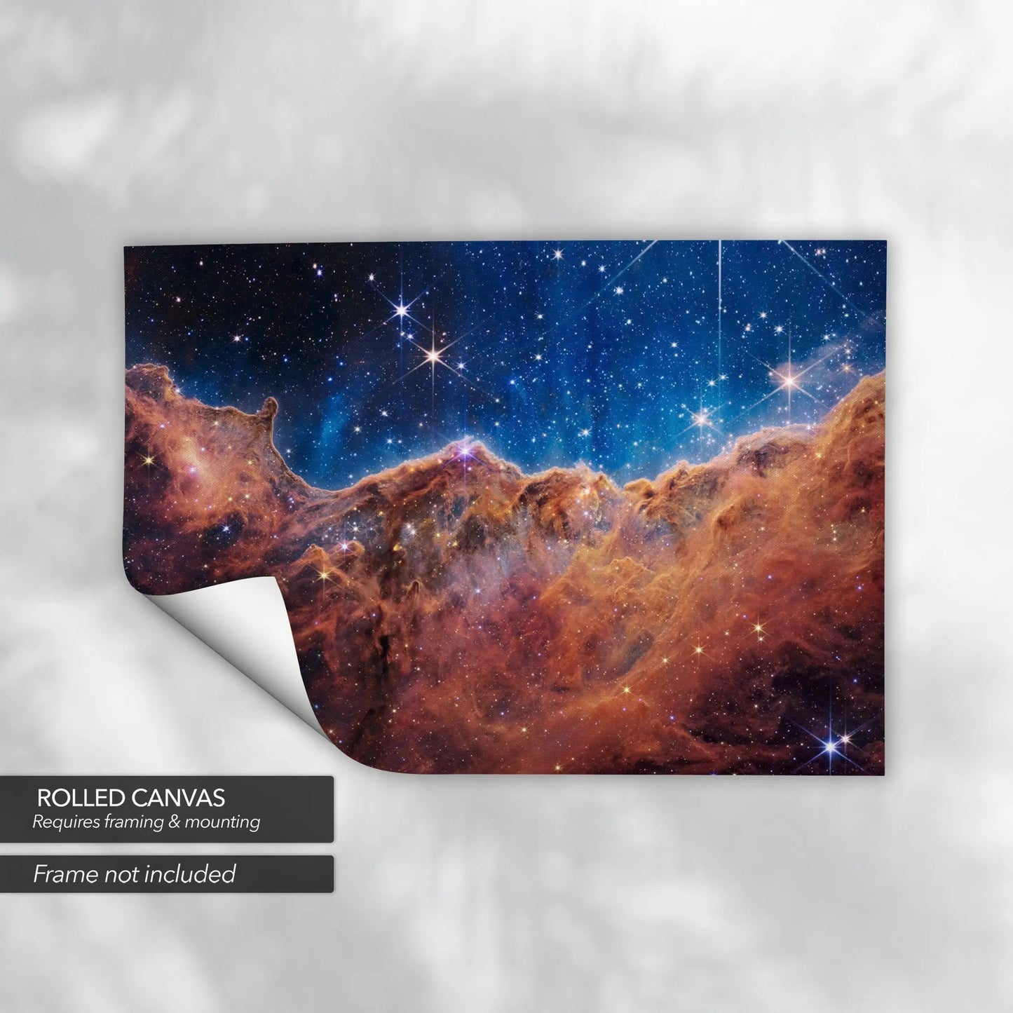 Cosmic Cliffs in the Carina Nebula Canvas Art | Poster Print - Canvastoria