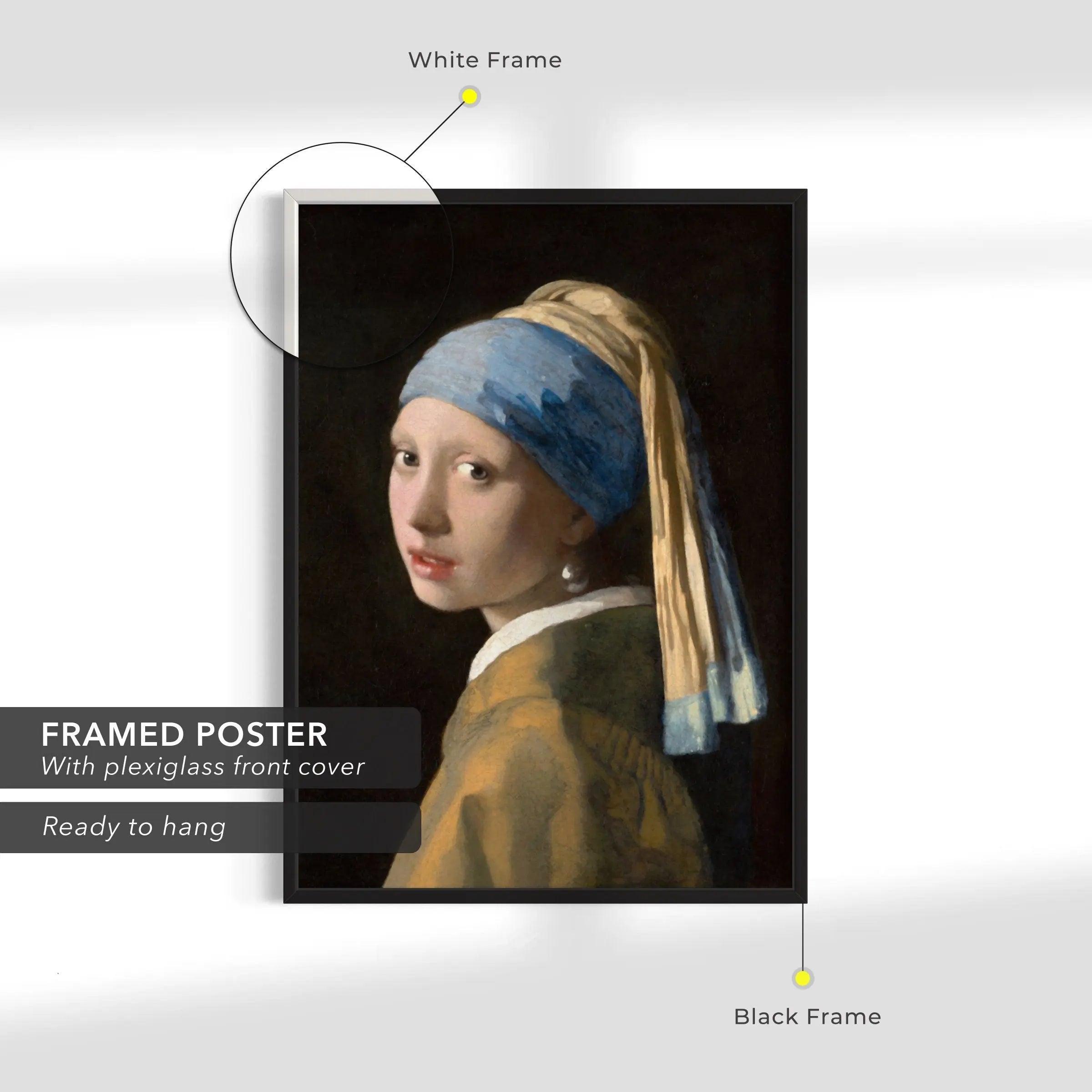 The Girl with a Pearl Earring Canvas Art | Poster Prints - Canvastoria