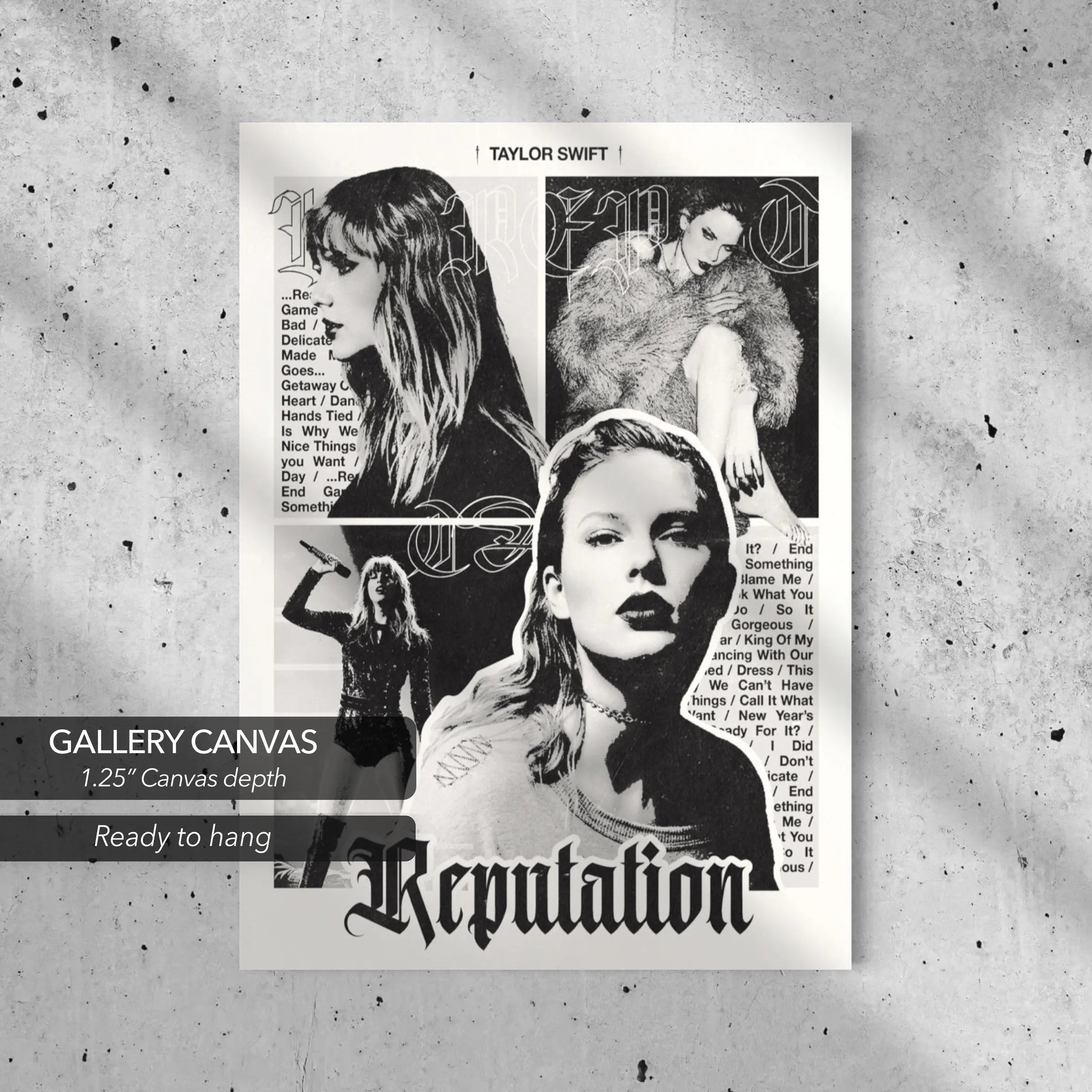 Taylor Swift Reputation ジクレー ポスター