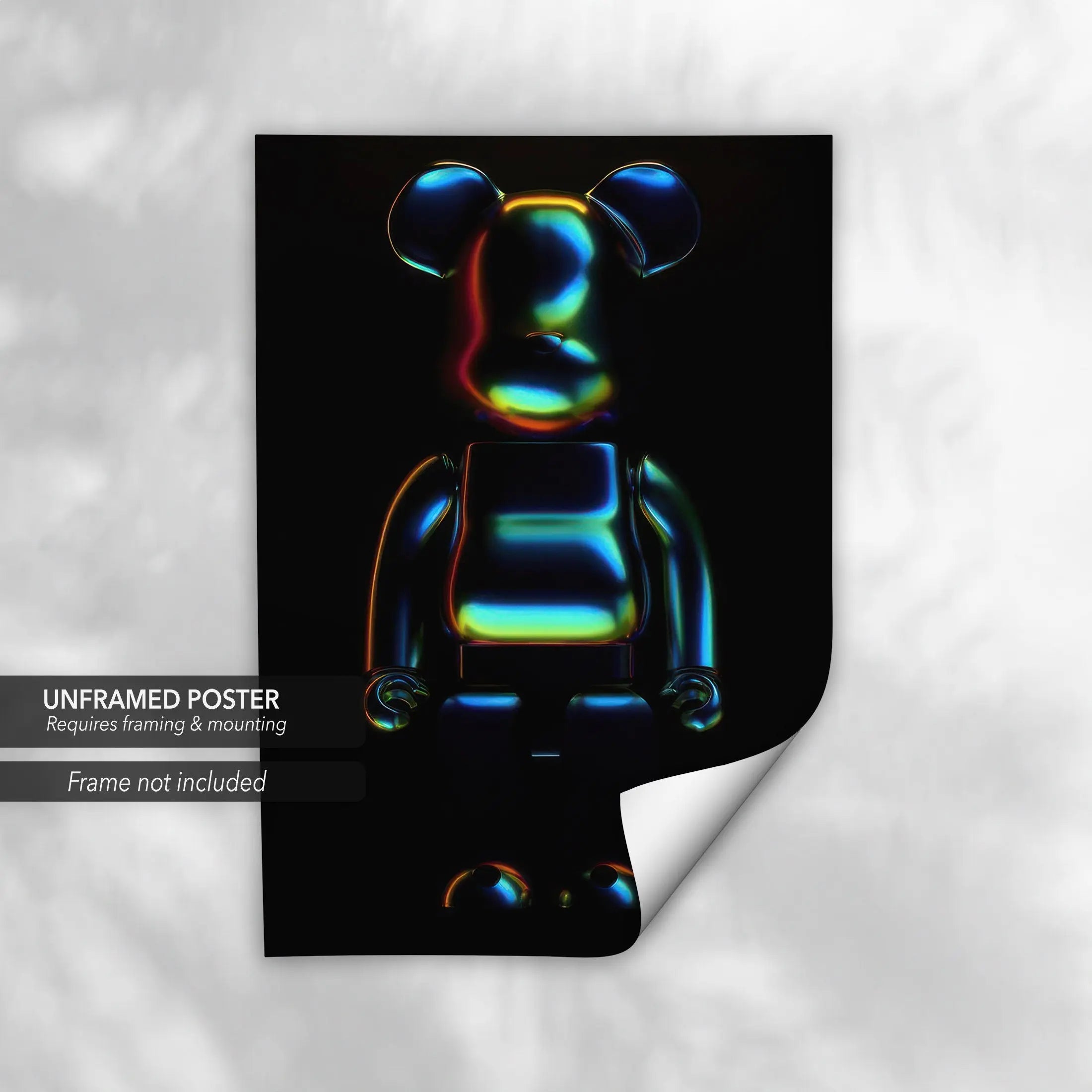 Orion Be@rbrick / Bearbrick Modern Canvas Art | Poster Print Canvastoria