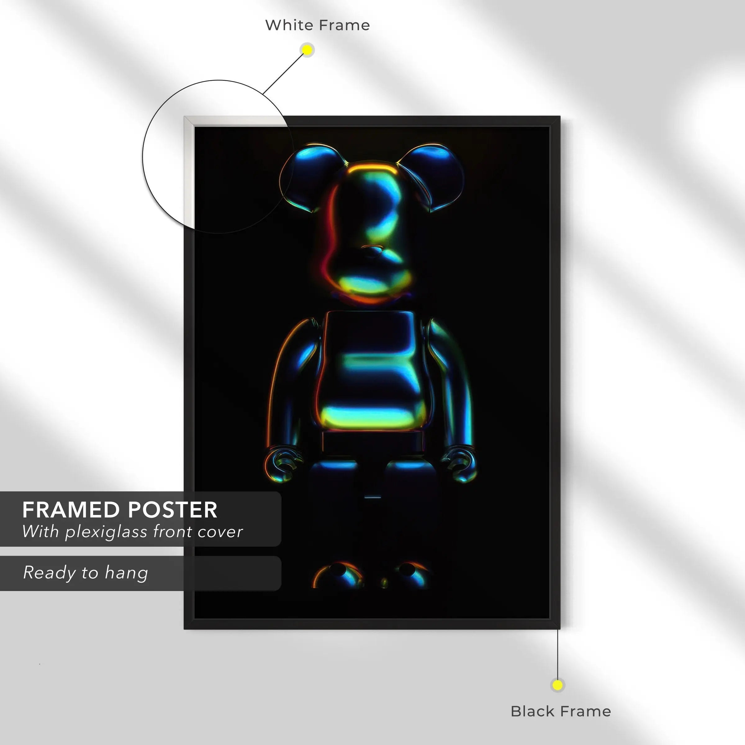 Orion Be@rbrick / Bearbrick Modern Canvas Art | Poster Print Canvastoria